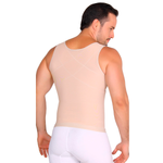 Cargar imagen en el visor de la galería, [V-101] Faja de Hombre Camiseta Doble Capa Ginecomastía
