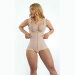 Cargar imagen en el visor de la galería, [V-132] Faja Body Cachetero Tira Ancha Ajustable y Broche Intimo de 3

