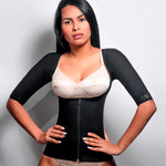 Cargar imagen en el visor de la galería, [V-046] Faja reductora con mangas corrector de postura Vicky
