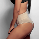 Cargar imagen en el visor de la galería, [V-008] Faja Bikini Ajuste bajo de Algodón Reduce y Moldea
