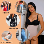 Cargar imagen en el visor de la galería, [V-021] Faja Mujer Reductor Moldeador Vicky Ajuste Alto Con Algodón
