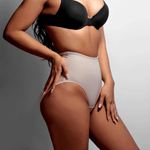 Cargar imagen en el visor de la galería, [V-022] Calzón Faja Ajuste Medio Powernet y Algodón
