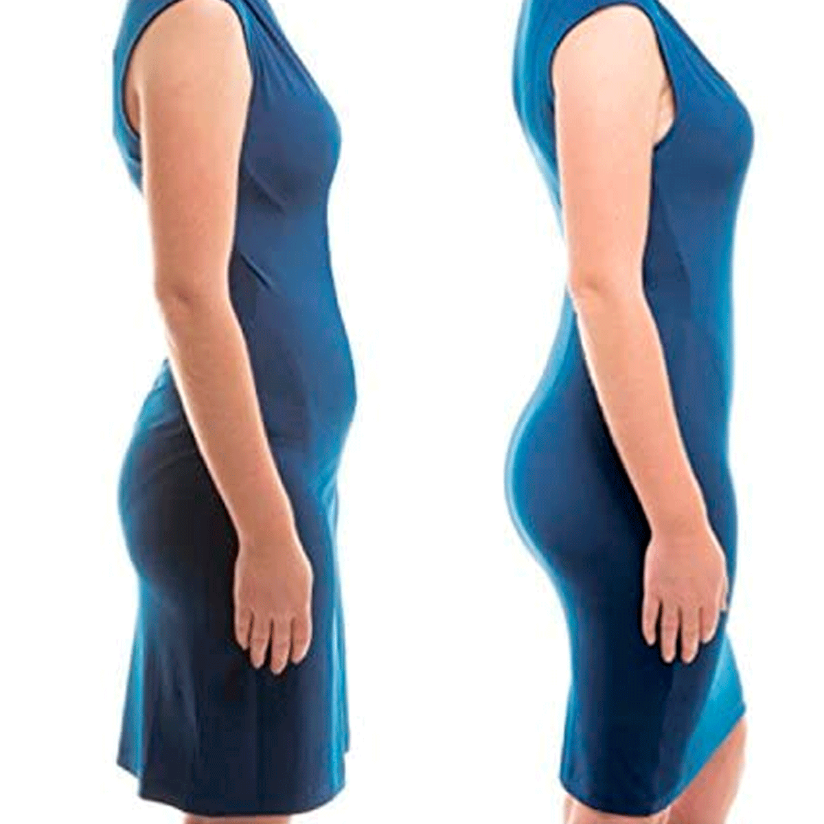 [V-024] Calzón faja con encaje silicona levanta gluteos powernet