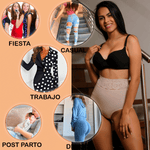 Cargar imagen en el visor de la galería, [V-024] Calzón faja con encaje silicona levanta gluteos powernet
