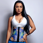 Cargar imagen en el visor de la galería, [V-035] Faja Reductora Cintura Avispa Modeladora Triple Capa
