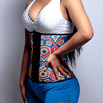 Cargar imagen en el visor de la galería, [V-035] Faja Reductora Cintura Avispa Modeladora Triple Capa
