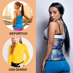 Cargar imagen en el visor de la galería, [V-035] Faja Reductora Cintura Avispa Modeladora Triple Capa
