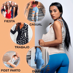 Cargar imagen en el visor de la galería, [V-048] Faja Chaleco Doble Presión de Tirantes Removibles Reloj de arena
