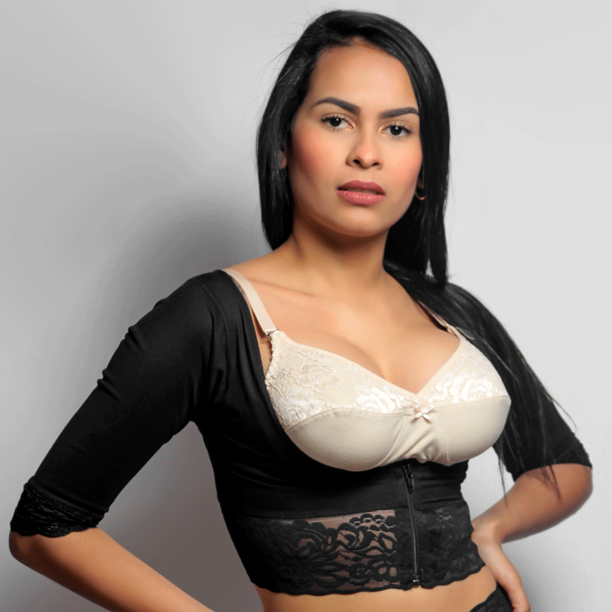 [V-069] Faja Moldeadora de brazos Corrector de Postura Vicky