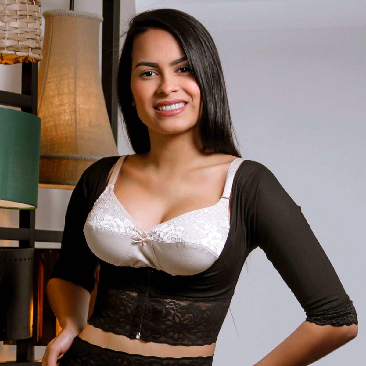 [V-069] Faja Moldeadora de brazos Corrector de Postura Vicky