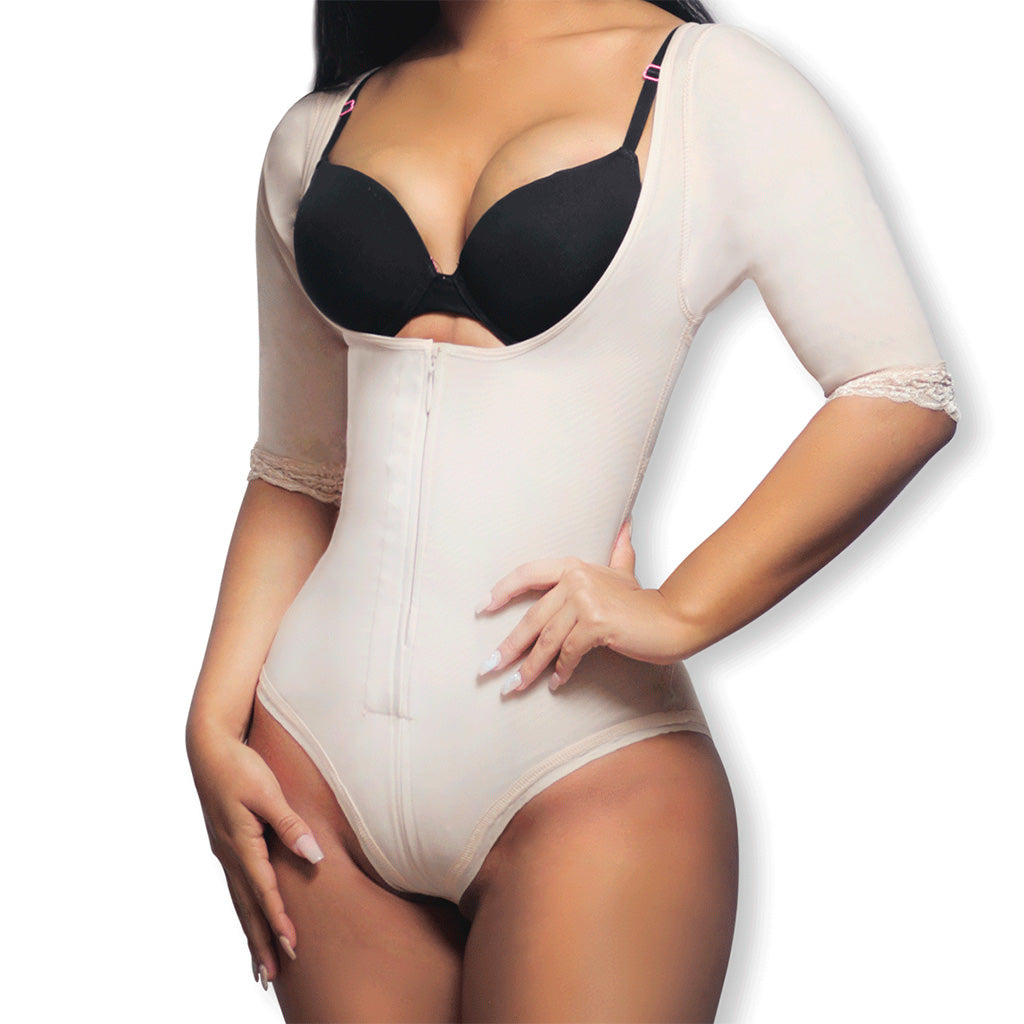 [V-095] Faja Body con Mangas Moldeadora Post Operatoria Reductora