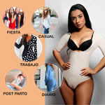 Cargar imagen en el visor de la galería, [V-095] Faja Body con Mangas Moldeadora Post Operatoria Reductora
