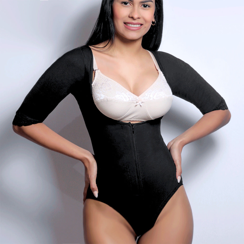 [V-095] Faja Body con Mangas Moldeadora Post Operatoria Reductora