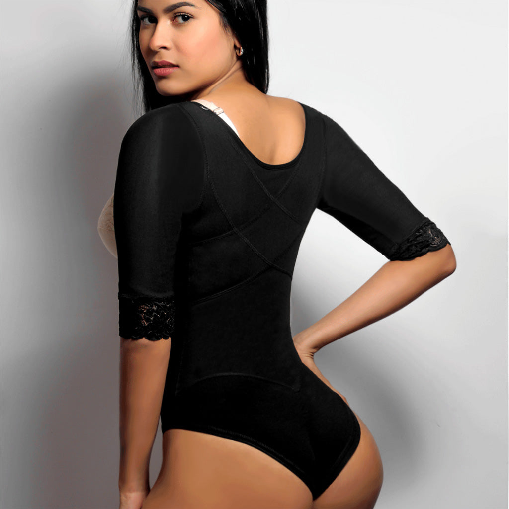[V-095] Faja Body con Mangas Moldeadora Post Operatoria Reductora