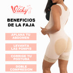 Cargar imagen en el visor de la galería, [V-170] Faja Enteriza Avispero Con Doble Compresión
