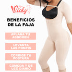 Cargar imagen en el visor de la galería, [V-120] Faja Enteriza Pescador Levanta Glúteos Post Cirugía O Parto

