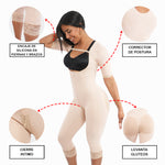 Cargar imagen en el visor de la galería, [V-120] Faja Enteriza Pescador Levanta Glúteos Post Cirugía O Parto
