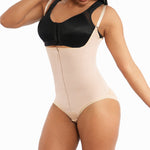 Cargar imagen en el visor de la galería, [V-063] Faja body calzón con broche íntimo de 3 niveles
