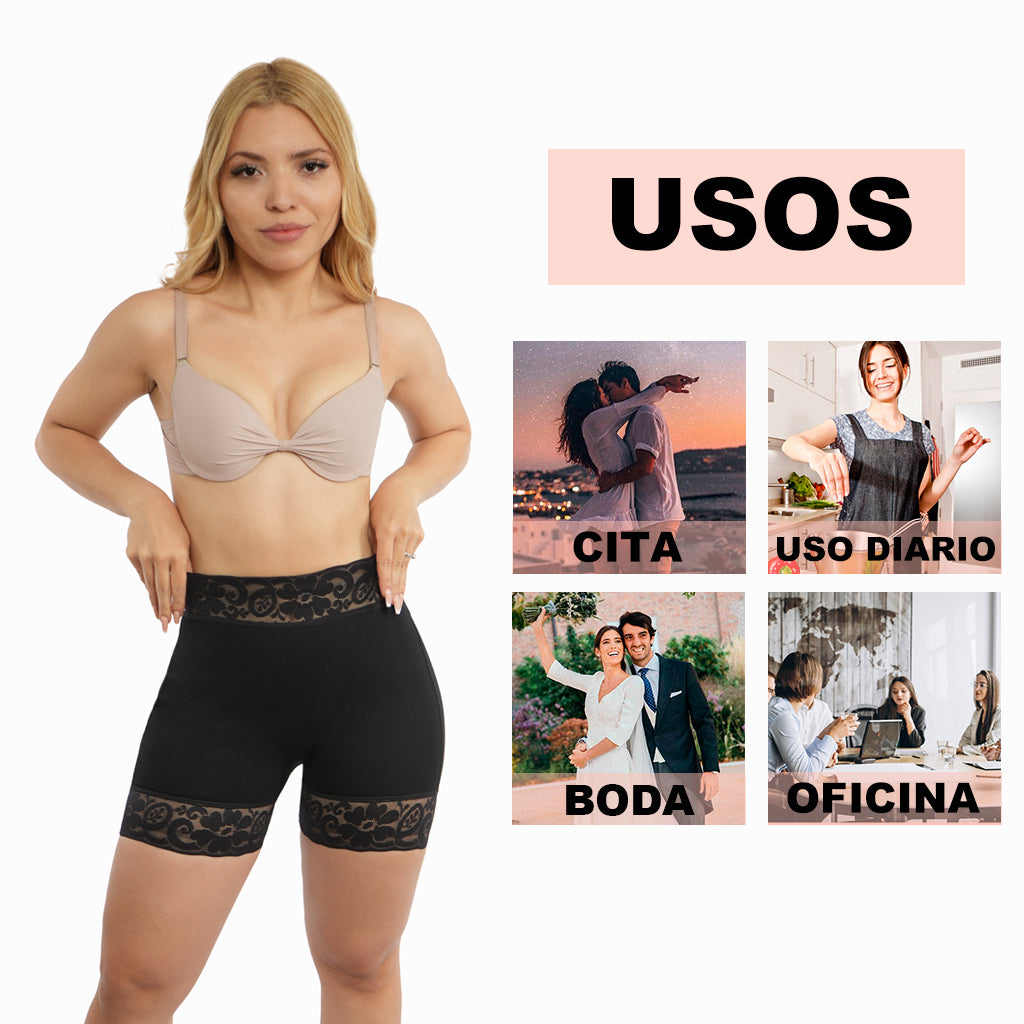 [V-052] Faja Levanta Gluteos Powernet con Algodon Vicky